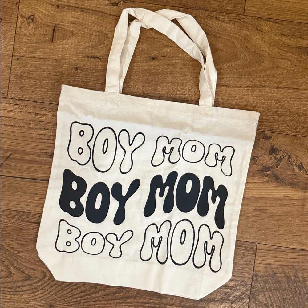 Boy Mom Tote
